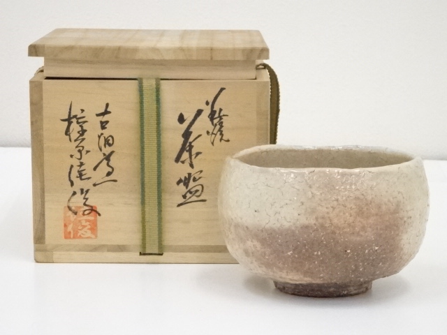 JAPANESE TEA CEREMONY / CHAWAN(TEA BOWL) / HAGI WARE / ARTISAN WORK